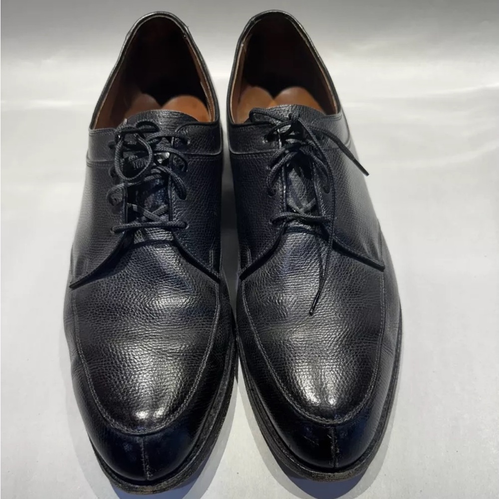 Allen Edmonds Shoes Men’s Size 10 B Bedford Style Black Leather Oxfords Dress